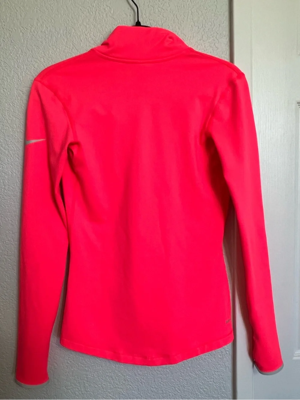 Nike Dri-FIT Neon Pink Half Zip Running Pullover Jacket